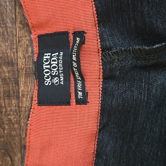 Scotch & Soda High-Rise Flare Pants – Olive Green Floral Print, Women’s Size 10 - Picture 3 of 8